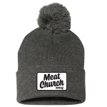 Meat Church Pom Beanie
